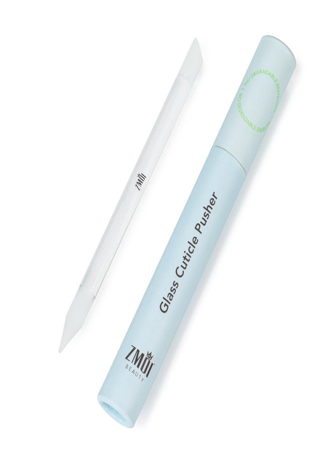 ZMOI Glass Cuticle Pusher - Durable Crystal Glass Manicure Stick - Dual Ended Nail Cuticle Pusher - Professional Nail Care Must Have - Image 5