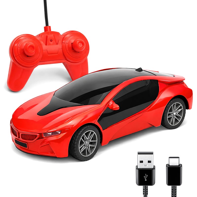 VGRASSP Remote Control Sports Car Toy for Kids – Wireless Racing Vehicle with Easy Handheld Remote Controller,Indoor Outdoor Play Gift Children Boys Girls - Color As Per Stock - Image 5