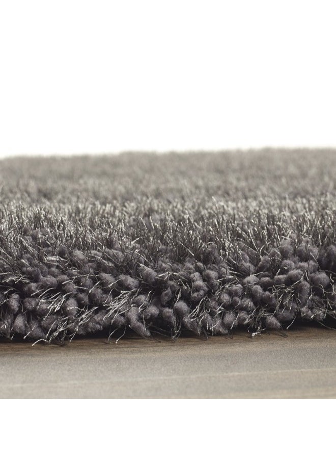 HANDPICKED FURNITURE Handpicked Furniture Fluffy Grey Rug, Ultra Soft Area Carpets For Bed Room, Living Room, And Dining Room, Antislip Floor Carpets, Easy To Clean, Made In Turkey  - Image 3