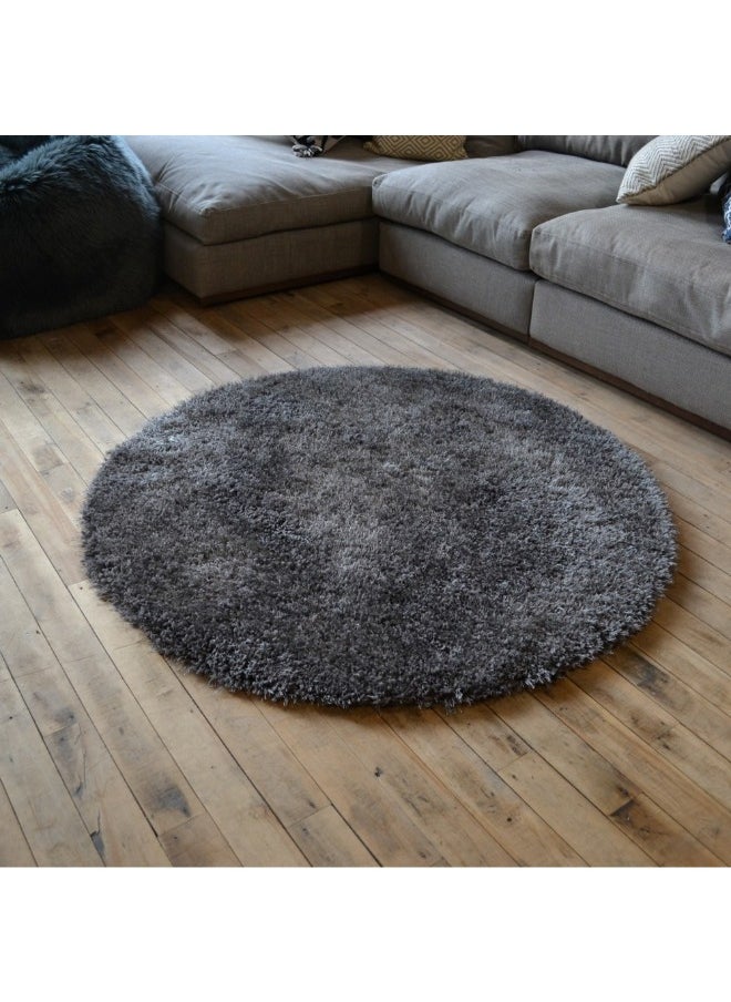 HANDPICKED FURNITURE Handpicked Furniture Fluffy Grey Rug, Ultra Soft Area Carpets For Bed Room, Living Room, And Dining Room, Antislip Floor Carpets, Easy To Clean, Made In Turkey  - Image 4