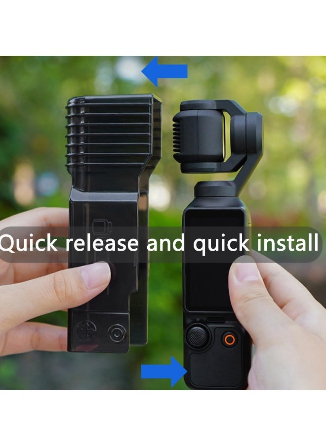 Generic - Protective Case for DJI Osmo Pocket 3 Gimbal Camera, Protect Lens and Screen, Quick Release Feature, Essential Accessories for Osmo Pocket 3 - Image 1