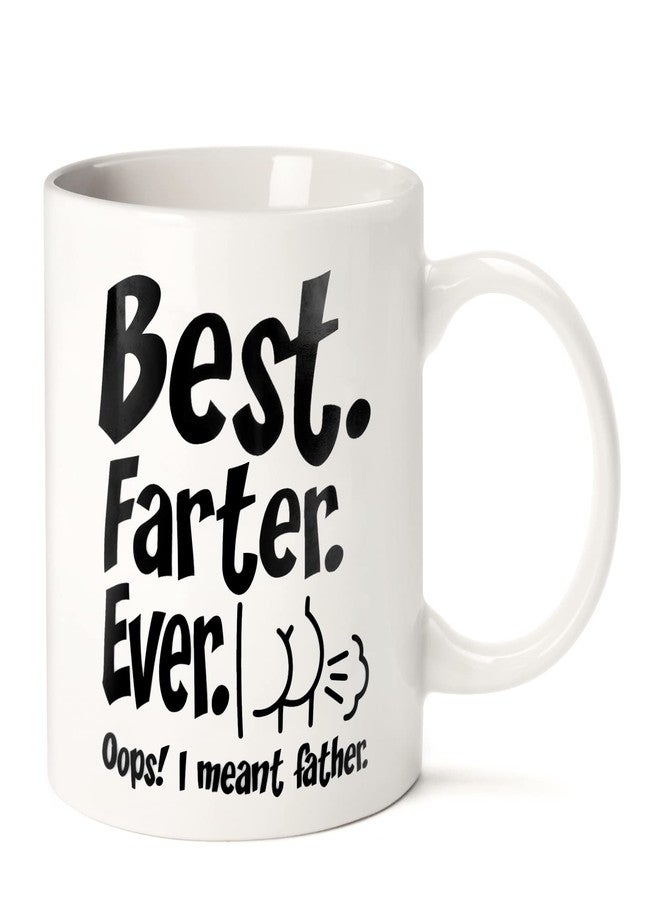 RioGree Fathers Day Funny Gifts for Husband Dad Him from Daughter Son Kids Wife - 11 OZ Ceramic Coffee Mug - Stocking Stuffers for Christmas Xmas,Birthday, Anniversary Gag Presents Ideas for PaPa Step Dad - Image 1