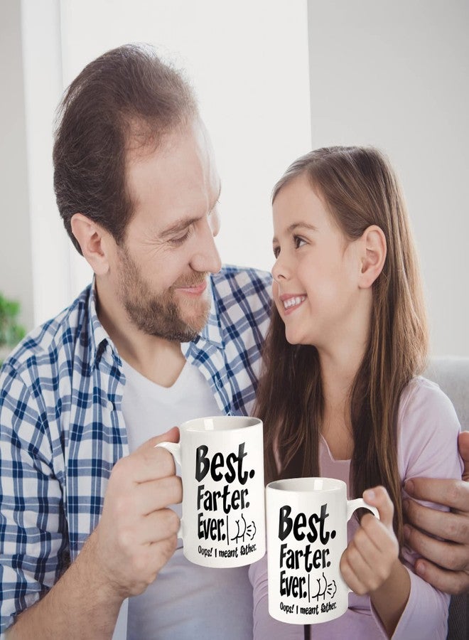 RioGree Fathers Day Funny Gifts for Husband Dad Him from Daughter Son Kids Wife - 11 OZ Ceramic Coffee Mug - Stocking Stuffers for Christmas Xmas,Birthday, Anniversary Gag Presents Ideas for PaPa Step Dad - Image 5