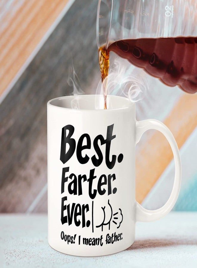 RioGree Fathers Day Funny Gifts for Husband Dad Him from Daughter Son Kids Wife - 11 OZ Ceramic Coffee Mug - Stocking Stuffers for Christmas Xmas,Birthday, Anniversary Gag Presents Ideas for PaPa Step Dad - Image 4