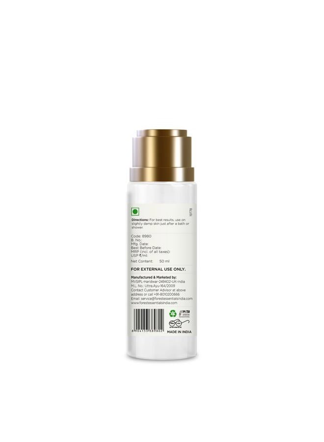 Forest Essentials Ultra Rich Body Lotion, Indian Rose Absolute, 50ml - Image 3