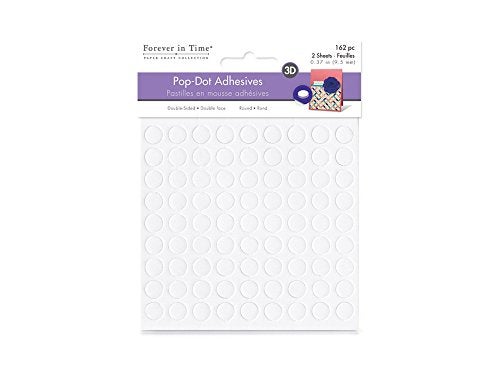 Forever in Time PD103 Adhesive, 0.375", White - Image 1