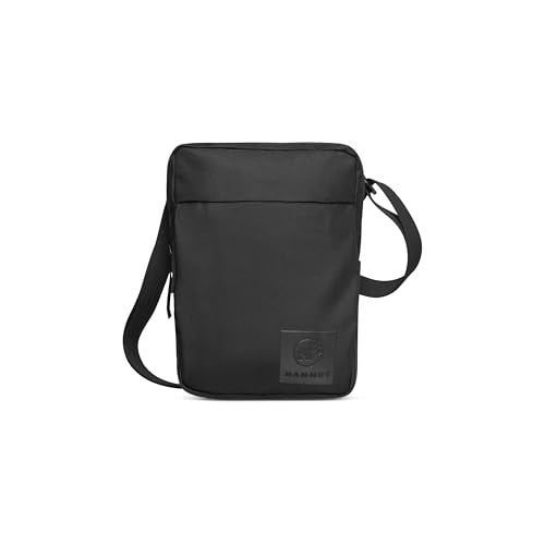 Mammut Xeron Pouch 2 – Crossbody Bag with Adjustable Strap and Water-Repellent Coating, Black, 2L - Image 1