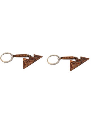 2 pieces Burnt Red