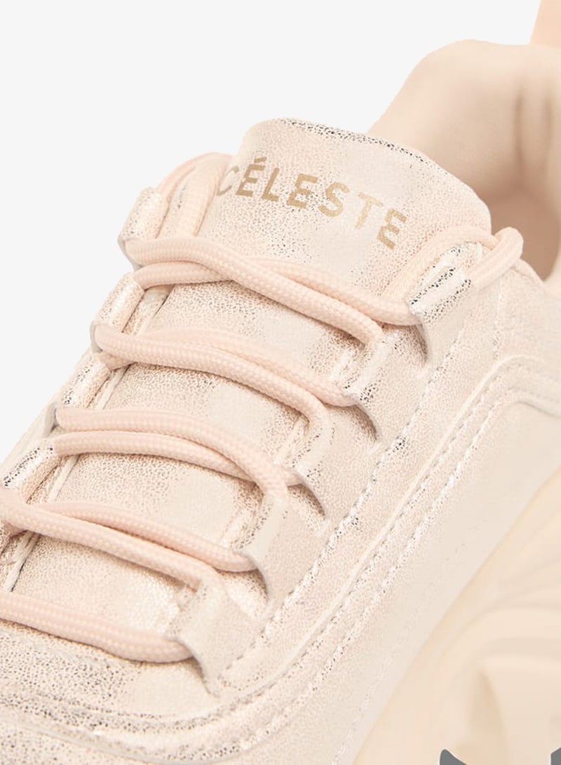 سيليست سنيكرز نسائي بأربطة وتفاصيل متباينة - Image 4