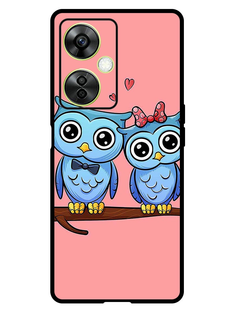 Theodor Protective Case Anti Scratch Shock Proof Bumper Cover For OnePlus Nord CE 3 Lite Love Birds - Image 1