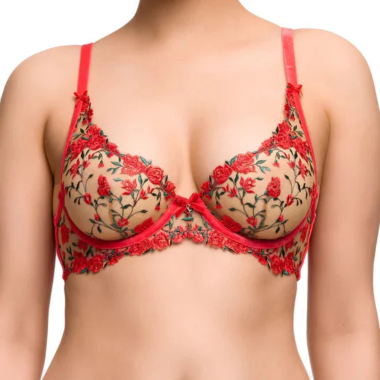 Dita Von Teese Dita Von Teese Rosewyn Unlined Plunge Bra