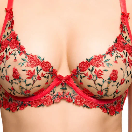 Dita Von Teese Dita Von Teese Rosewyn Unlined Plunge Bra