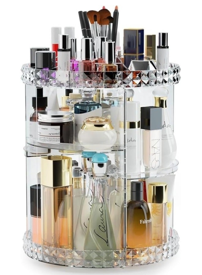 Rotating Makeup Organizer 7 Adjustable Layers To Organize Cosmetics - Image 1