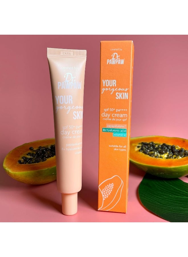 Dr. PAWPAW ORIGINAL BALM - Your Gorgeous Skin Day Cream Spf 50+ - Image 1