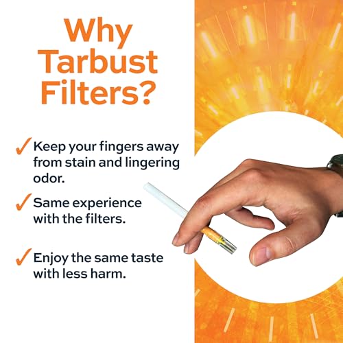 Tarbust 360 Cigarette Filters That Remove Tar and Chemicals, Reusable Filter Tips, Tar Blockers, Smart Filters for Cigarettes Tips, Regular & King Size - Image 3