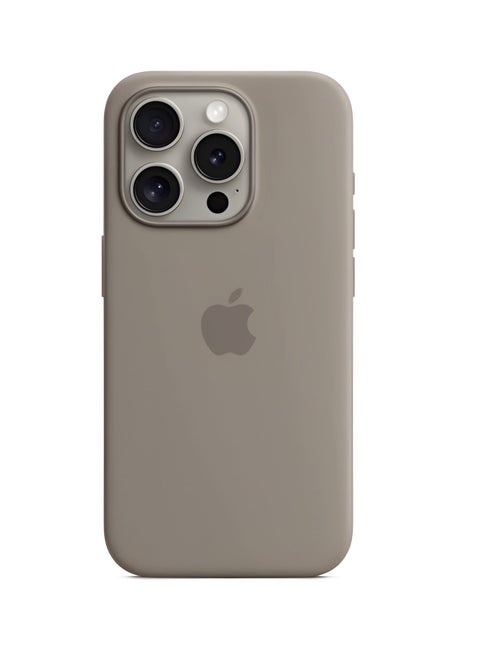 Silicone Case for iPhone 15 Pro - With MagSafe Support and Strong Protection
