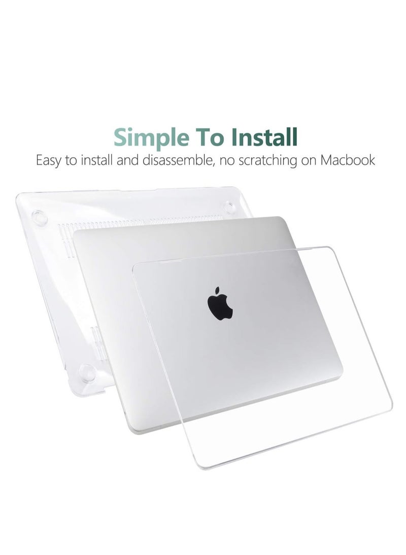 Protective Case Cover With Keyboard Skin For Apple MacBook Pro With And Without Touch Bar 13 (2018) - Image 3