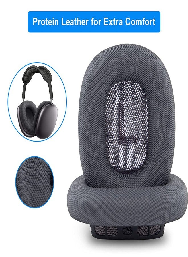Link Dream Replacement Ear Pads Memory Foam Ear Cushion for AirPods Max (Dark Gray) - Image 2