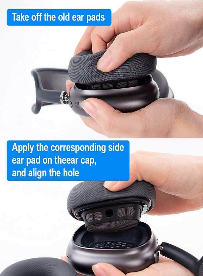 Link Dream Replacement Ear Pads Memory Foam Ear Cushion for AirPods Max (Dark Gray) - Image 5