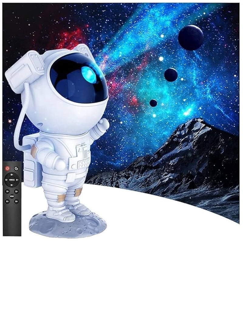 Shopping Point - Galaxy Star Projector – Astronaut LED Night Light with Magnetic Head & Remote Control for Aesthetic Room Decor - Image 1