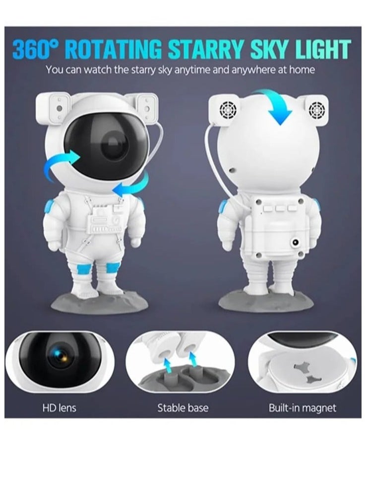 Shopping Point - Galaxy Star Projector – Astronaut LED Night Light with Magnetic Head & Remote Control for Aesthetic Room Decor - Image 1