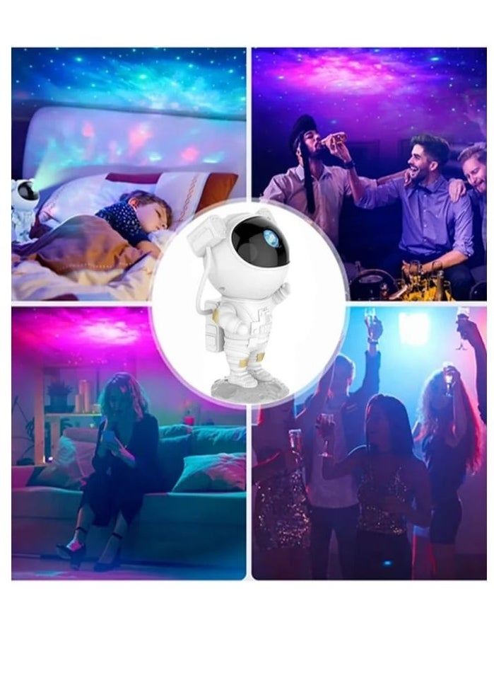 Shopping Point - Galaxy Star Projector – Astronaut LED Night Light with Magnetic Head & Remote Control for Aesthetic Room Decor - Image 1