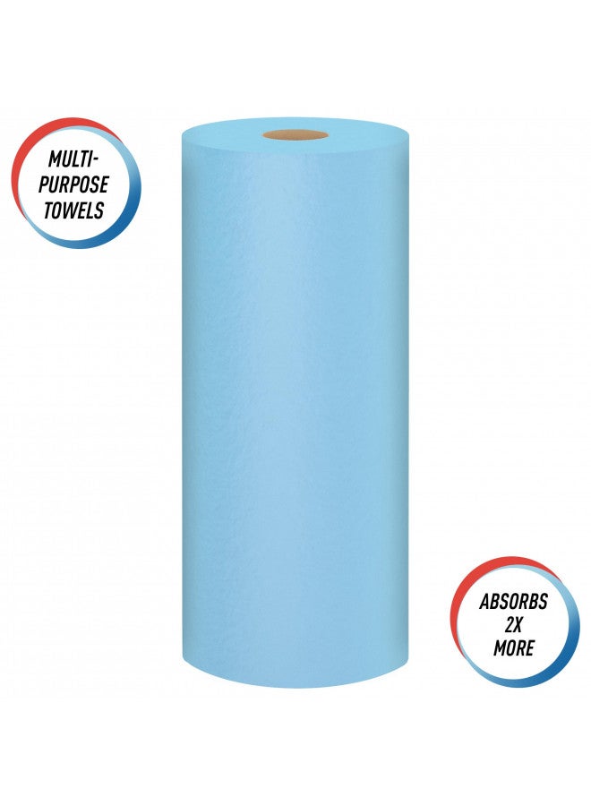 Kimberly-Clark Scott Shop Towels Original (75147), Blue, 55 Towels/Standard Roll, 12 Rolls/Case, 660 Towels/Case  - Image 4