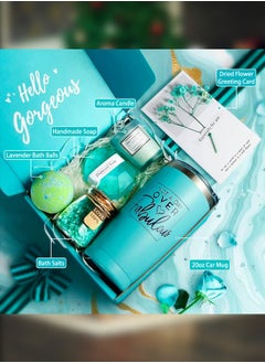 Arabest Ramadan Gift Set for Wife, Daughter & Best Friend - Luxury Gift Box with 20oz Tumbler, Scented Candle & Bath Bombs (Birthday/Anniversary Gift for Her)  - Image 3