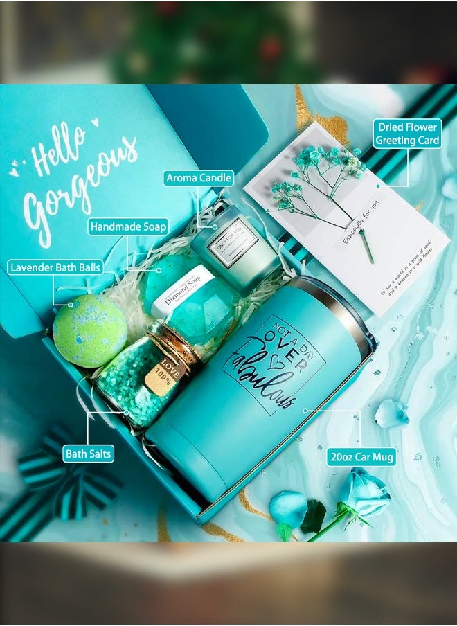 Arabest Ramadan Gift Set for Wife, Daughter & Best Friend - Luxury Gift Box with 20oz Tumbler, Scented Candle & Bath Bombs (Birthday/Anniversary Gift for Her)  - Image 3