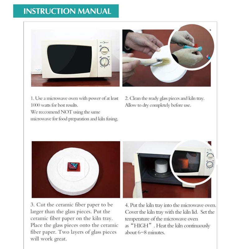 فرن ميكروويف بست قطع، فرن ميكروويف احترافي، القوة التي لا غنى عنها لصنع المجوهرات الزجاجية، يفتح آفاقًا لا حدود لها. - Image 2