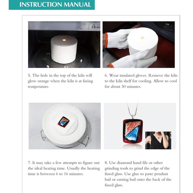 فرن ميكروويف بست قطع، فرن ميكروويف احترافي، القوة التي لا غنى عنها لصنع المجوهرات الزجاجية، يفتح آفاقًا لا حدود لها. - Image 3