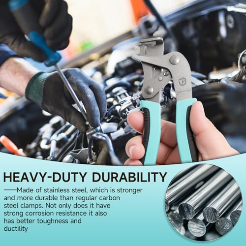 MUADUTYY Car Clip Pliers and Disassembly Tools, Multi-Functional Automotive Snap Pliers, Cable Cutting Tool, Easy to Remove Fasteners, Clips, Buckles and Rivets, Open The Panels Without Damage - Image 2