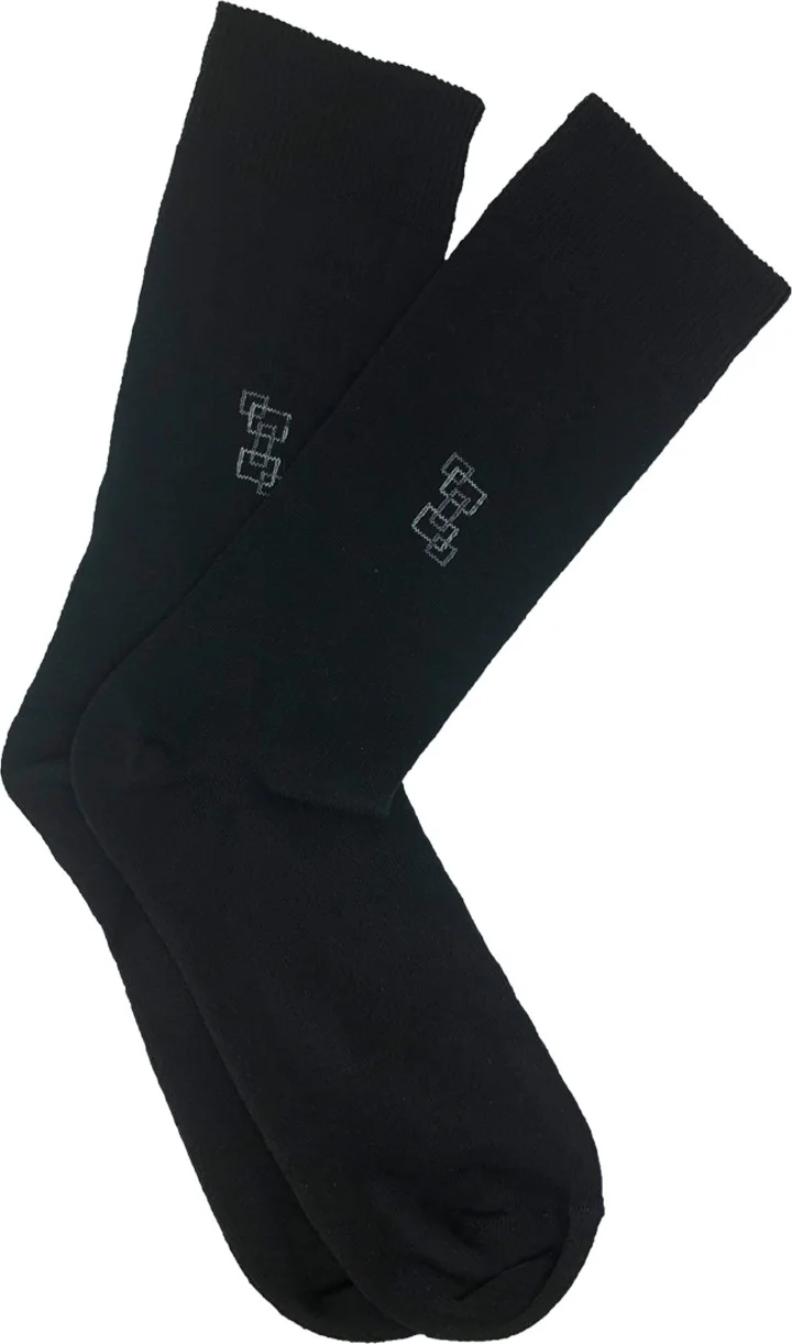 Bgk 10 Pairs Men's Cotton Economical Socks Black