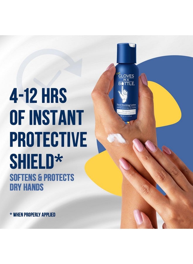 Gloves In A Bottle Gloves In A Bottle Shielding Lotion - GREAT for Dry Itchy Skin! Grease-less and Scent FREE! (2oz-60ml) - Image 3