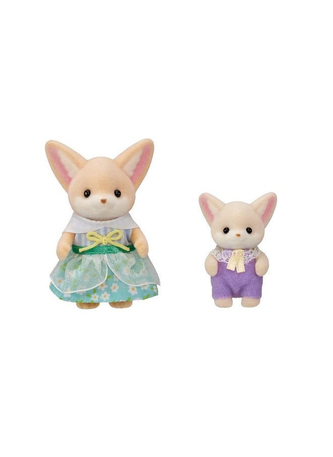Calico Critters Calico Critters Sunny Picnic Set - Fennec Fox Sister & Baby, Doll Playset with Figures and Accessories  - Image 3