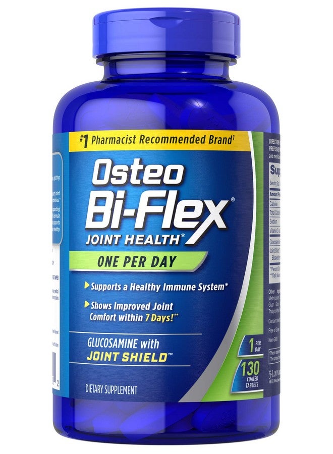 Osteo Bi-Flex Osteo Biflex Glucosamine With Vitamin D One Per Day By Osteo Biflex Joint Health130 Coated Tablets 130 Count - Image 1