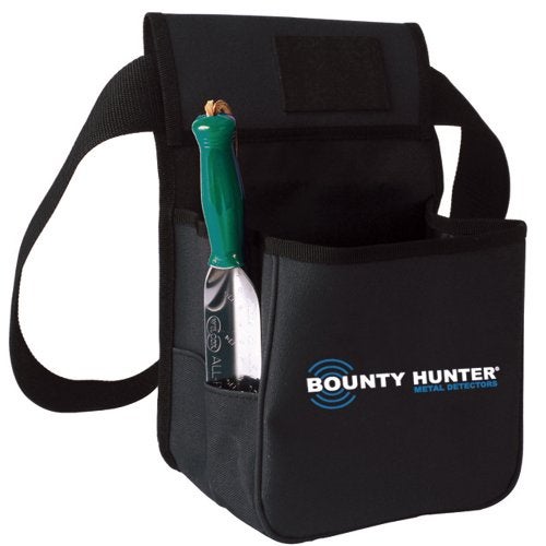 BOUNTY HUNTER مجموعة بونتي هانتر TP-KIT-W للحقيبة والمعول، معول من الفولاذ المقاوم للصدأ مع مقبض بلاستيكي، حقيبة نايلون متينة مع 4 جيوب لصيد الكنوز والحفر - Image 1
