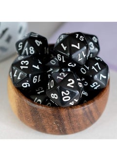 Learning Advantage LEARNING ADVANTAGE Polyhedra Dice - 20 Sides - Set of 12 - Hands-on Math Manipulative - Teach Early Numeracy - Math Games for Kids  - Image 3