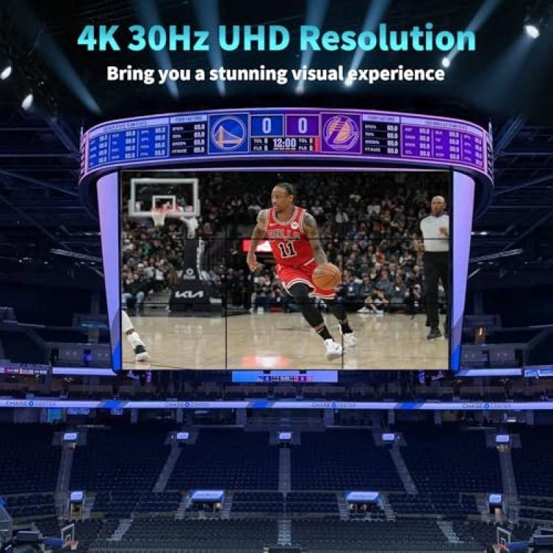 3X3 Video Wall Controller: 4K@30Hz Input 1080P@60Hz Output - Seamless Synchronized Display Expansive Stitching Flexibility for Retail Stores Conference Rooms Control Rooms - Image 4