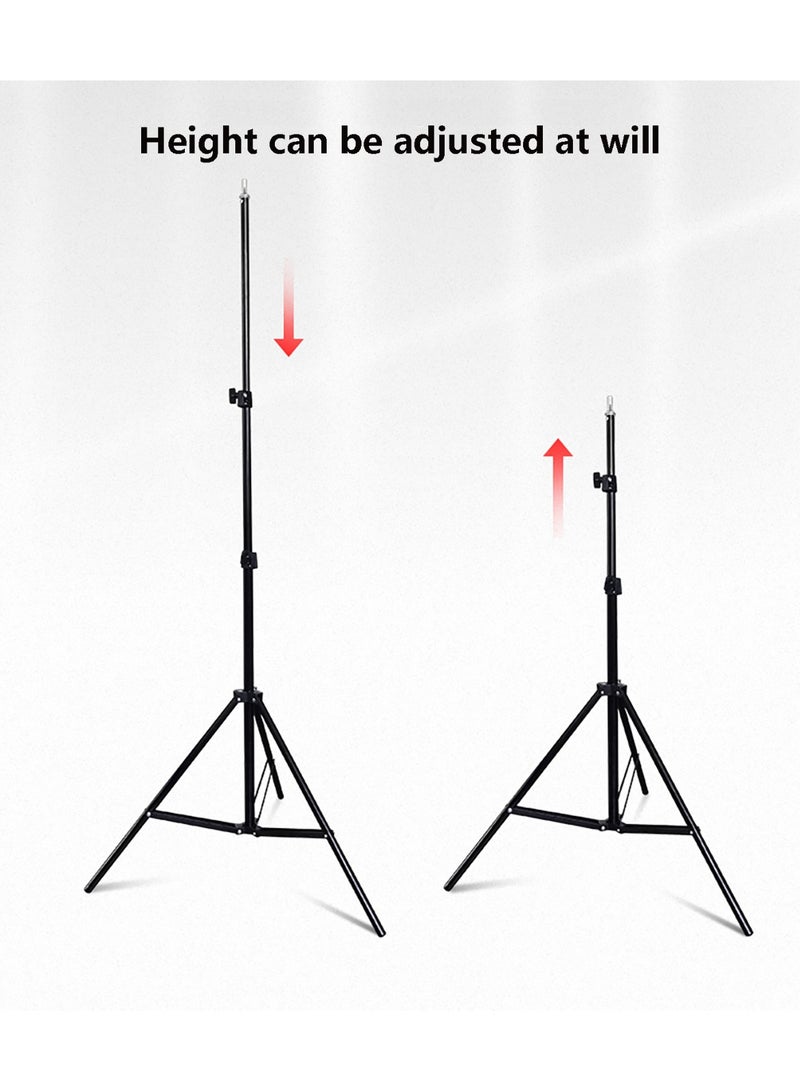 Projector Screen with Stand, Portable 4K HD 16:9 Projector Movie Screen with Height Adjustable Stand for Indoor Home Theater, Outdoor Camping, Office(Single support, 120Inch) - Image 4