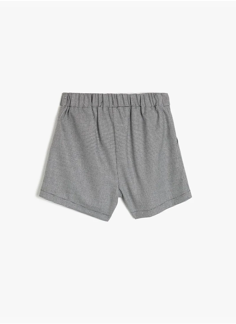 كوتون Pocket Detail Shorts