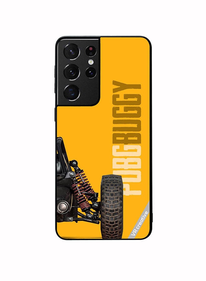 VR CREATIVE Protective Case Cover For Samsung Galaxy S21 Ultra 5G Pubg Design Multicolour - Image 1