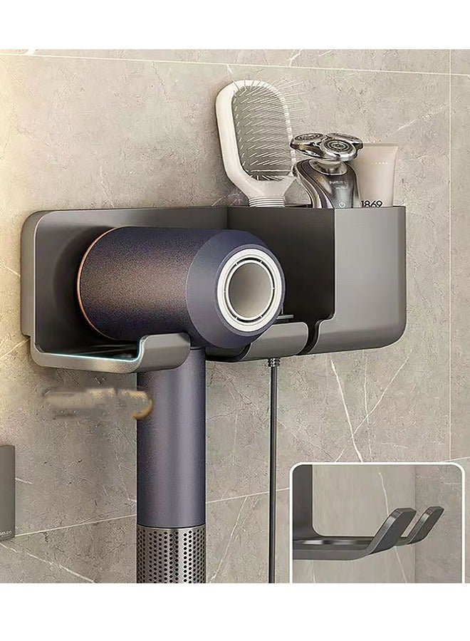 Wall Mounted Hair Dryer Holder for Supersonic Hair Dryer,New Upgraded Aluminum Hair Dryer Storage - Image 5