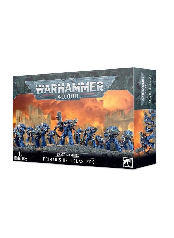 WARHAMMER - 40000: Space Marines Primaris Hellblasters Plastic Kit - Image 1