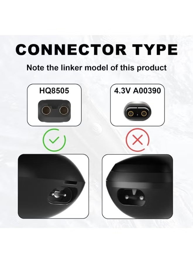 15V Shaver Charger Compatible with Philips HQ8505 7000 5000 3000 Series mg5750 mg7790 7750, Electric Shaver Beard Trimmer Adapter AC Power Supply Charging - Image 4