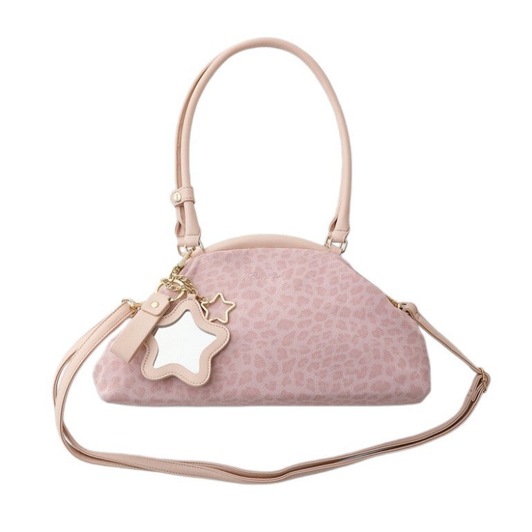 BadBlue Leopard Dot Patterned Shopper Tote - Image 5
