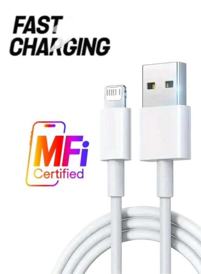 YINPAGE iPhone Charger Cable 1M [MFi Certified] Lightning Cable iPhone Cable  for iPhone 14/14 Pro/14 Plus/14 Pro Max, iPhone 13 Pro 12 Pro Max 11 XS 7 Plus 6S ipad Pro  - Image 1
