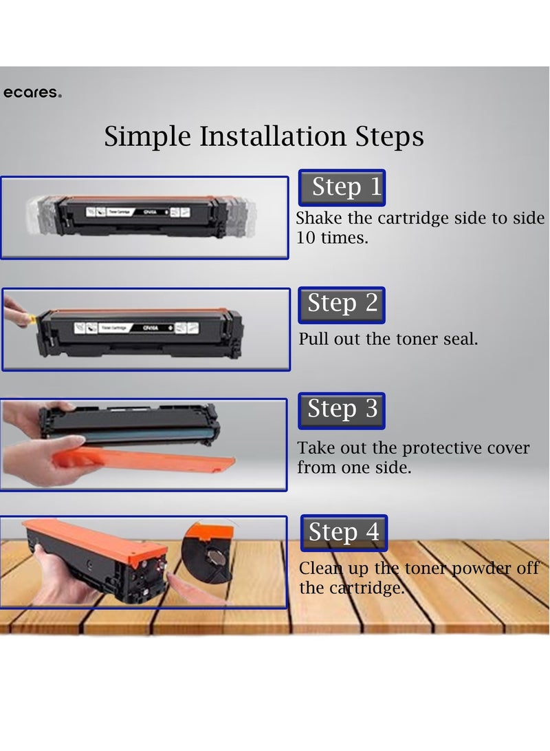ECARES® Compatible Toner Cartridge Replacement for HP 126A CE310A  for HP Laserjet Pro CP1021 CP1025 CP1026nw LaserJet Pro 100 color MFP M175nw LaserJet Pro 200 M275NW (black) - Image 4