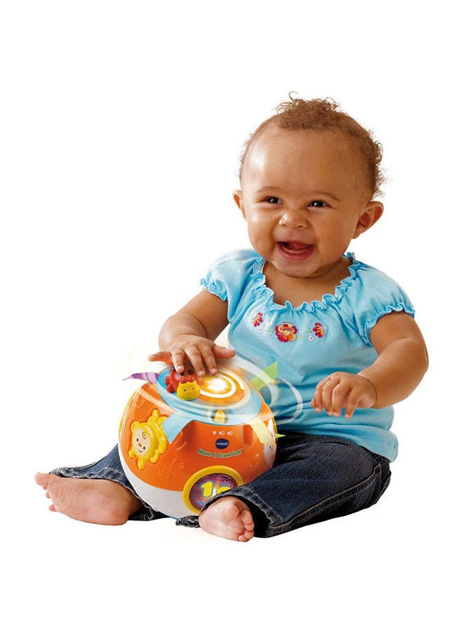 vtech - 3-In-1 Magic Move Ball, Interactive And Developmental Ball With Sounds And Music, Suitable For Ages 6 - 36 Months - Image 1