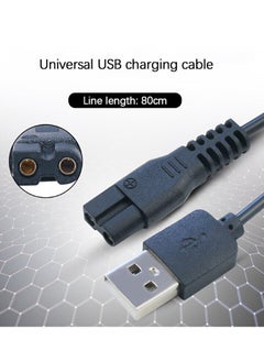 Generic USB Shaver Charging Plug Cable 5V Electric Adapter Power 2Pin  - Image 3